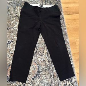 J crew side panel maternity pants, size 8, black